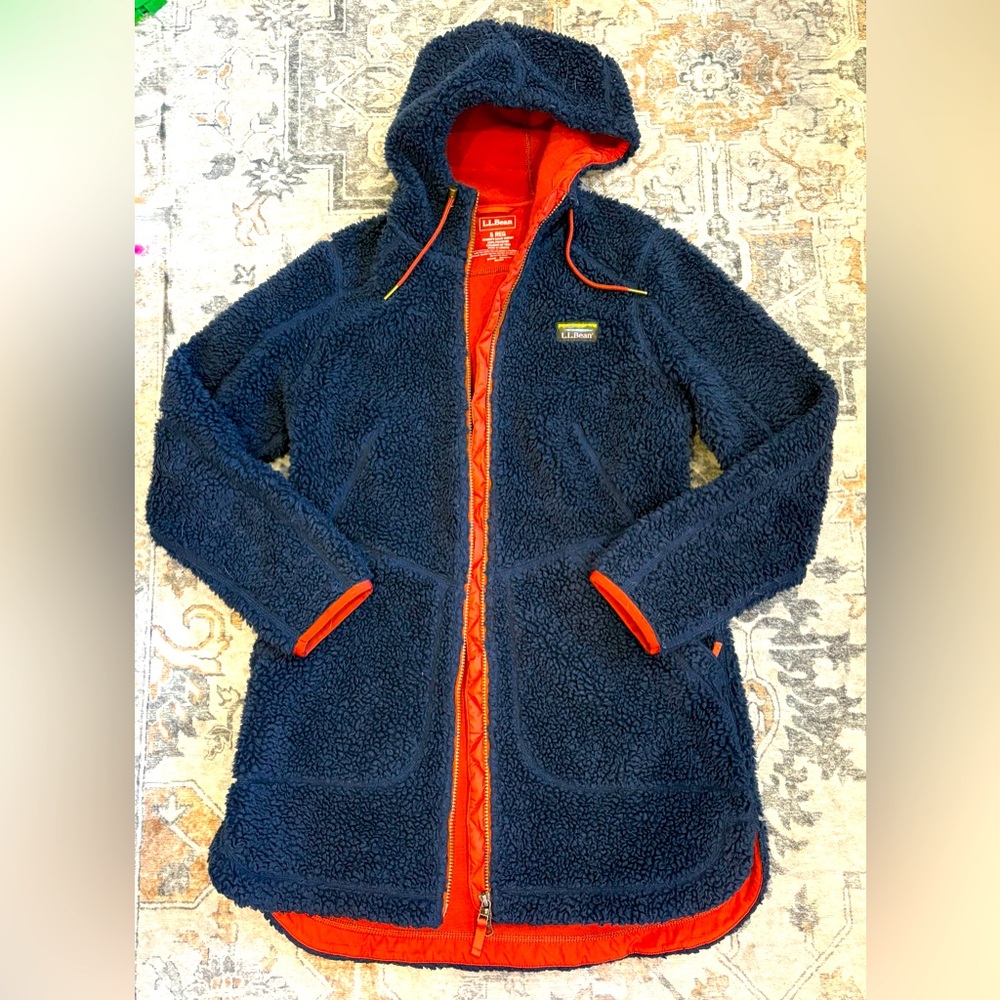 L.L. Bean women’s Mountain Pile Fleece Jacket